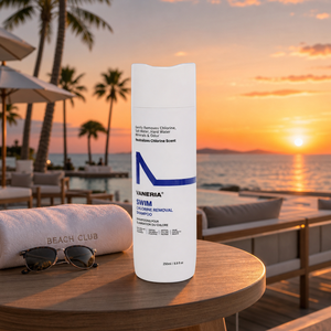 Shampoo pour nageurs professionnels 250ml Neutralise l'odeur du chlore Élimine le <span class=keywords><strong>sel</strong></span> et les minéraux de l'eau dure pour des cheveux doux et sains - Product Image 4