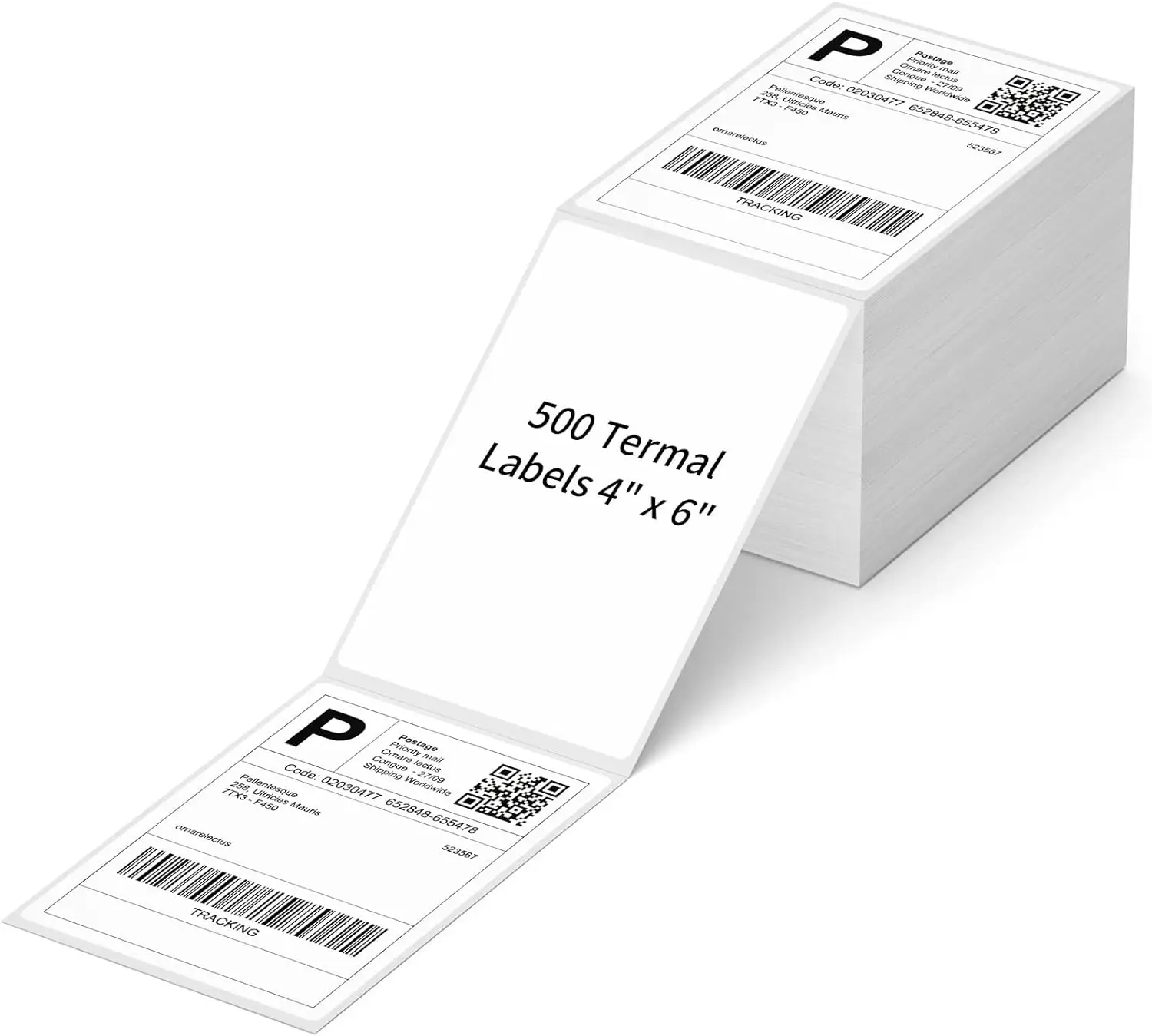 뜨거운 판매 4X6 인치 방수 내유성 열 라벨 프린터 자체 접착 열 용지 라벨 스티커