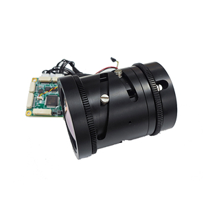 Objectif d'imagerie thermique à zoom continu MWIR 19-200 mm F4.0 91% de transmission S.R 3.7-4.8m Revêtement antireflet OEM personnalisable - Product Image 2