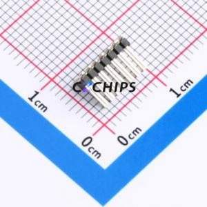 HC-PZ127-7.2L-2x7PS Pin Header SMD,P=1.27mm Connector ( Pin Structure: 2x7P )( Pitch: 1.27mm )( Row Spacing: 1.27mm ) - Product Image 1