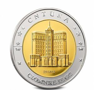 <span class=keywords><strong>Monete</strong></span> Commemorative in Ottone a Due Zone con Stampa Digitale per Feste <span class=keywords><strong>di</strong></span> Compleanno e Giornate Nazionali 2026 - Product Image 1