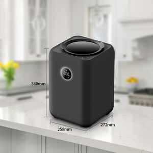 Composteur de cuisine électrique automatique en acier inoxydable, machine de <span class=keywords><strong>recyclage</strong></span>, processeur de déchets alimentaires organiques - Product Image 2