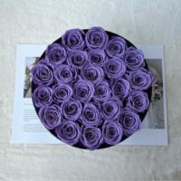 Lovebay Préservé Vraies Fleurs pour Noël Saint Valentin Cadeau Roses Éternelles dans une Boîte Roses Conservées pour Toujours En Gros