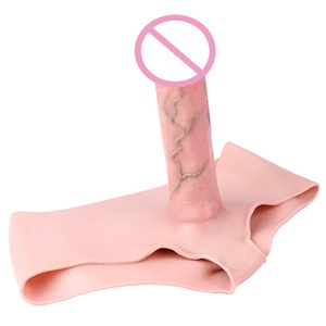 FAAK-G1212 Pantalones con Pene Simulado, Funda para Pene de Silicona Líquida para Alargamiento y Engrosamiento, Venta al Por Mayor - Product Image 4
