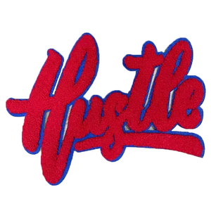 Factory Price Automotive Music and Vintage Theme Patch Embroidered Chenille Patch - Product Image 3