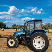 Tracteur d'occasion New Holland SNH1204 120HP 4RM avec cabine |   Machines agricoles de haute qualité à vendre