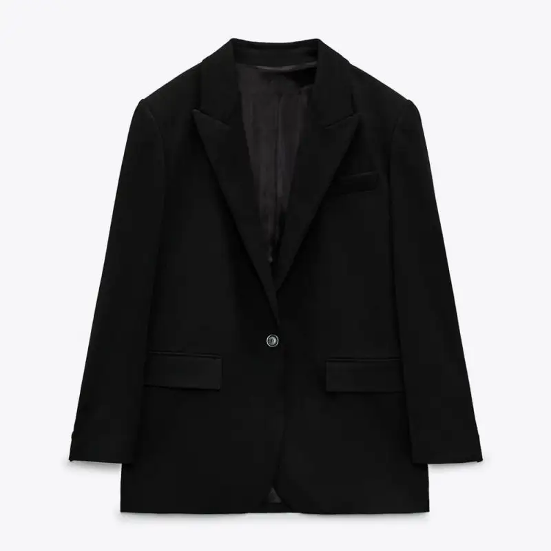 High quality wholesale Spring new commuter women's classic black blazer