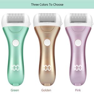 Lime à pieds personnalisée avec logo, affichage numérique LED, rechargeable par USB, éliminateur de callosités et peaux mortes, outil de soin des pieds - Product Image 2