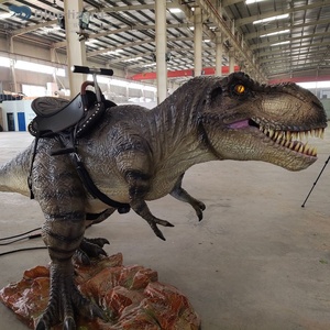 Dinosaure animatronique T-Rex à chevaucher, modèle de Tyrannosaurus Rex, équipement d'amusement mécanique pour enfants dans les parcs à thème - Product Image 5