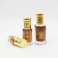 Vente en gros bouteille Atar en verre de logo d'impression à chaud d'or classique simple atmosphère 3ml 6ml 12ml