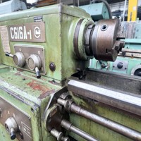 Tour horizontal de précision d'occasion semi-automatique de moyenne capacité pour le métal C616A-1