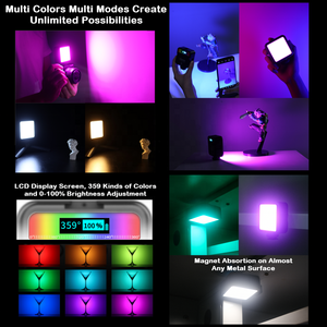 Ulanzi-<span class=keywords><strong>Mini</strong></span> lampe de poche LED RGB VL49, 2700-9000K, éclairage supplémentaire pour photographie, <span class=keywords><strong>Portable</strong></span>, pour Vlog - Product Image 4