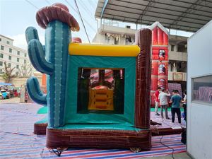 Videur de <span class=keywords><strong>château</strong></span> gonflable de style commercial du Mexique avec toboggan Combo Western cowboy Bouncy Castle Jumper Bounce House <span class=keywords><strong>à</strong></span> <span class=keywords><strong>vendre</strong></span> - Product Image 4
