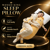 Oreiller de couchage en coton OKYA King apaisant et enveloppant pour filles, adultes, bébés et femmes enceintes – Confort optimal
