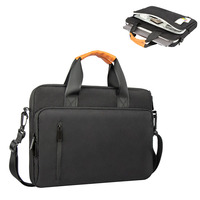 Sacoche d'ordinateur portable en polyester Oxford personnalisée en gros, étanche, pour affaires, compatible avec les MacBook Pro Air 13 14 15 pouces