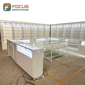 Vitrine à tabac de qualité supérieure avec porte coulissante en verre, tiroir verrouillable et plusieurs étagères pour l'affichage des cigarettes - Product Image 4