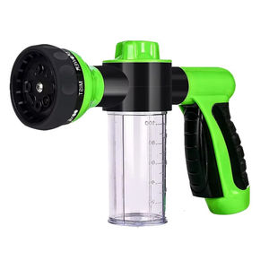 Pistola de agua portátil manual de espuma plástica con boquilla de 3 grados de alta presión, pulverizador para coche, herramienta de limpieza para automóvil y jardín - Product Image 1