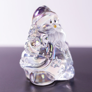 Small Bridge <strong>Wholesale</strong> Exquisite <strong>Christmas</strong> Decorations <strong>Gifts</strong> Santa Clause Crystal Crafts for Merry <strong>Christmas</strong> <strong>Gifts</strong> - Product Image 2
