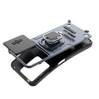 Antichoc avec anneau caméra bouclier lentille Push fenêtre protecteur coque de téléphone pour Xiaomi Redmi 13 4G Note13 Poco F6
