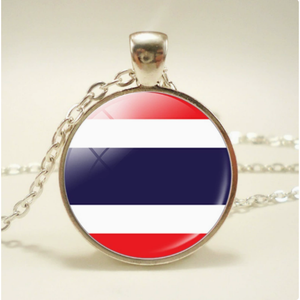 Collier drapeau <span class=keywords><strong>de</strong></span> la <span class=keywords><strong>Tanzanie</strong></span> à impression durable, Série Drapeaux du Monde, Collier Gemme du Temps, Accessoires pour adultes, Souvenir - Product Image 2