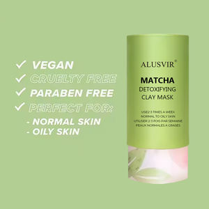 Koreanische Super Matcha Poren-Tiefenreinigende Gesichts-Tonmaske Natürliche Gesichtspflege Schönheitsprodukte Akne-Behandlung Schlammmaske Pulver - Product Image 4