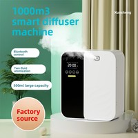 Diffuseur de parfum mural commercial contrôlé par application, capacité 500 ml, pour KTV et lieux publics, élimination des odeurs, fonctionnement silencieux