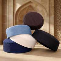 Gorros de Oración Al Asr con Patrón Sólido Personalizables, Nuevo Diseño 2026, Transpirables, para las Cuatro Estaciones, Musulmanes, Venta al Por Mayor, Precio Bajo, Mejor Calidad