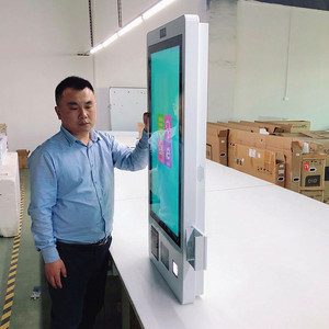Kiosque multifonctionnel à écran tactile pour restaurant de restauration rapide, en libre-service, avec imprimante, lecteur QR, lecteur de cartes RFID pour le <span class=keywords><strong>paiement</strong></span> - Product Image 4