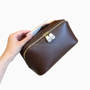 Bolsos de Maquillaje Pequeños de Lujo con Cremallera y Asa Suave de PU para Mujer, Tendencia 2026, Venta al por Mayor - Product Image 5