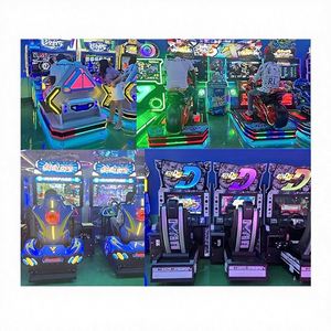 Machine de jeu d'arcade à monnayeur pour deux joueurs, avec fonctions de combat, de conduite de moto, de tir dynamique, de danse circulaire et de jeu de tir circulaire, modèle cadeau - Product Image 2