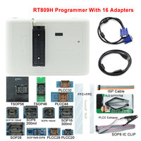 Programmateur universel RT809H EMMC-NAND avec adaptateurs complets et câble EDID pour la réparation de puces IC
