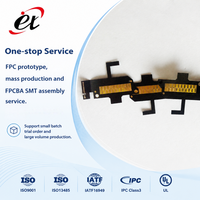 Fabrication professionnelle de circuits imprimés flexibles double face sur mesure en polyimide, sans quantité minimale de commande
