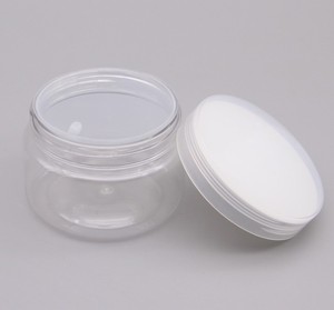 ขวดพลาสติกใสทรงกลมขนาด1ออนซ์ภาชนะใส่เครื่องสำอางขวดน้ำเมือกพลาสติกพร้อมฝาปิดสีขาวสำหรับโลชั่นครีมแต่งหน้าอายแชโดว์ - Product Image 6
