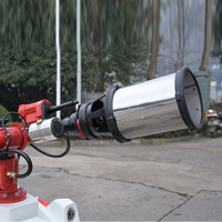 Robot de sauvetage autonome DIMA contrôlé à distance pour la lutte contre les incendies avec système de pulvérisation d'eau