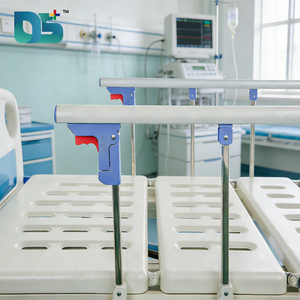 <span class=keywords><strong>Lit</strong></span> médical manuel durable avec jambes arrière réglables, équipement médical pour hôpital, soins infirmiers, capacité de charge de 160 kg - Product Image 5