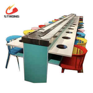 Restoran gıda teslimatı için profesyonel üretici suşi konveyör bant sistemi - Product Image 3