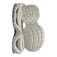 Semelle de chaussure décontractée tendance en matériau premium, design plateforme épaisse et robuste, antidérapante et absorbant les chocs, pour la fabrication de chaussures