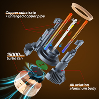 Xenplus Nouveauté Vente en Gros Usine F150 12V 300W 50000LM 6500K IP68 H1 H3 H4 H11 H13 9005 HB3 9006 HB4 Ampoule de Phare LED pour Voiture