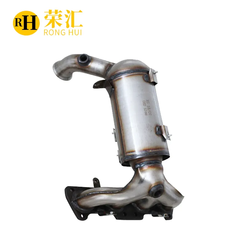 XG engine parts Factory supply cheap price high quality exhaust manifold catalytic converter for Citroen C4 L