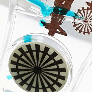 Venta al por mayor temporizador líquido 3D imán de <span class=keywords><strong>nevera</strong></span> personalizado agua aceite reloj de arena imanes de <span class=keywords><strong>nevera</strong></span> para puertas de <span class=keywords><strong>nevera</strong></span> - Product Image 6