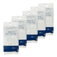 Lingettes hygiéniques féminines jetables non tissées, emballées individuellement et portables