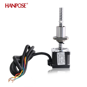 HANPOSE Bremse oder Encoder Anpassung 1,3A Kugelumlaufspindel Linearer Schrittmotor NEMA14 35HB35-0805-80 8/10/12 80-300mm Steigung Motor - Product Image 1