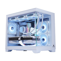 Venta al por Mayor de Computadoras de Escritorio para Juegos, con Procesador I3 12100/I5 12400, Placa Base H610m, 16G DDR4, M.2, RX580