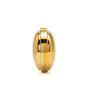Sac à main en ABS doré brillant pour femmes, élégant, de forme luxueuse, pour soirée, bandoulière chaîne, durable, tendance, fête - Product Image 4