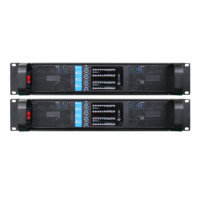 Amplificateur de Puissance Line Array 4 Canaux 3200W Bon Rapport Qualité-Prix Fabriqué en Chine FP10000