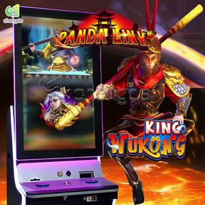 King WUKONG 6 en 1 Panda Link II basé sur les compétences Vegas Vertical 43 pouces écran tactile bouton jouer logiciel de la Machine de jeu - Product Image 1