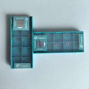 Insert en carbure de tungstène pour tournage externe CNC Taegutec, revêtement CVD, modèle TT9080, original AXMT060204R-EM - Product Image 3