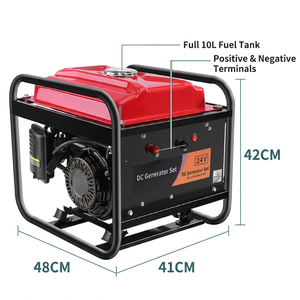 Nouveaux générateurs à essence portables silencieux de 3,5 kW, refroidis par air, à châssis compact, avec démarrage, fabriqués en Chine - Product Image 2
