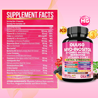 Vente en gros usine : Complément alimentaire Myo-Inositol D-Chiro Inositol Berberine en capsules 16-en-1, 90 capsules, qualité alimentaire, OEM/ODM, pour l'immunité