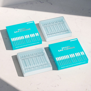Palitos de Plástico para Limpieza de Oídos, con Gel de Sílice, Libres de Polvo, Suaves, para Eliminar la Cera - Product Image 2